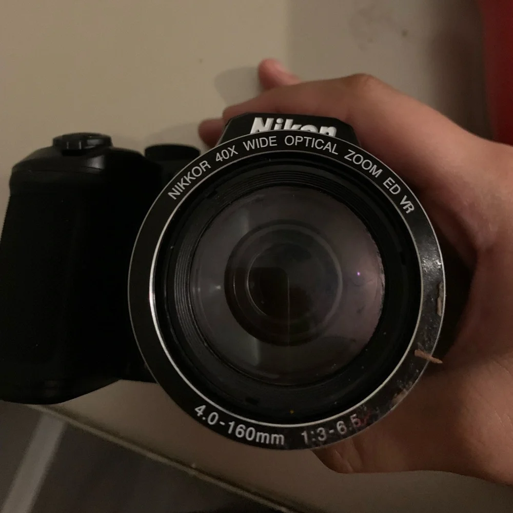 This is a Nikon Coolpix B500 in the color black